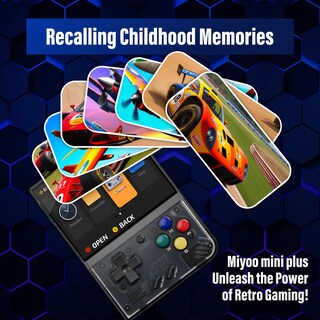 Foto 3 | Foto 3 | Consola De Juegos Retro Gamelo Miyoo Mini Plus 64gb Púrpura - Venta Internacional.