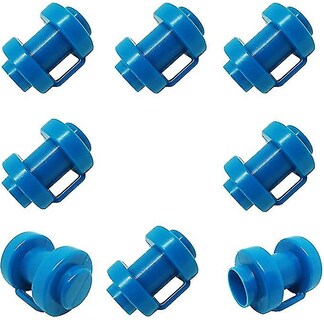 Foto 1 | Foto 1 | Juego De 8 Tapas De Trampolín 25 Mm Azules Para Trampolín - Venta Internacional.
