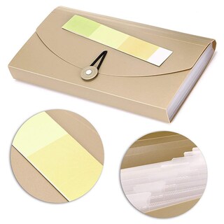 Foto 2 | Foto 2 | Carpeta Acordeón Binder Z-special 13 Pocket Khaki - Venta Internacional.