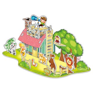 Foto 1 | Foto 1 | Juego De Rompecabezas 3d De Alta Calidad Para Niños (4 Piezas) - Venta Internacional.