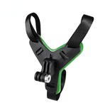 Soporte De Barbilla Para Cámara Deportiva Para Casco De Moto Color Verde - Venta Internacional.