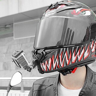 Foto 3 | Foto 3 | Soporte De Barbilla Para Casco De Moto Para Cámara Deportiva Gopro - Venta Internacional.