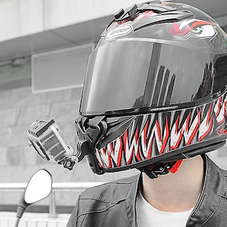Foto 5 | Foto 5 | Soporte De Barbilla Para Casco De Moto Para Cámara Deportiva Gopro - Venta Internacional.