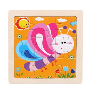 Foto 1 | Foto 1 | 1 Juego De Rompecabezas Para Niños Bonito Aspecto De Madera Multifuncional - Venta Internacional.