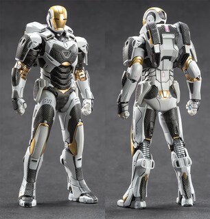 Foto 4 | Foto 4 | Figura De Acción Huand Ironman Mark39 De 18 Cm Con 20 Articulaciones - Venta Internacional.