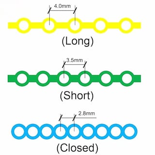 Foto 3 | Foto 3 | Cadena Elástica De Ortodoncia Dental Power Chains De 4 75 M - Angzhili - Venta Internacional.