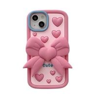 Funda Keqili Para Iphone 11 De 6.1 Pulgadas Con Bonito Lazo Rosa Con Dibujos Animados - Venta Internacional.
