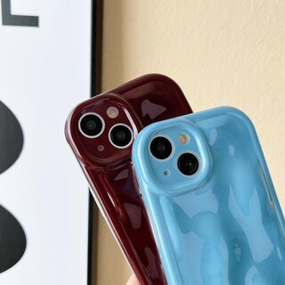 Foto 4 | Foto 4 | Funda Para Teléfono Iphone 15 Pro Con Forma De Ondas Onduladas Con Forma De Burbuja - Venta Internacional.