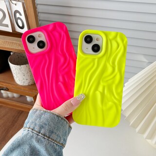 Foto 3 | Foto 3 | Funda De Teléfono Plisada Con Ondulaciones De Agua Para Iphone 11 Pro Max - Venta Internacional.