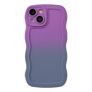 Foto 1 | Foto 1 | Funda Para Teléfono Móvil Con Degradado Color Sólido Onda Rizada Ip13 Pro Max - Venta Internacional.