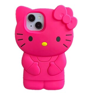 Foto 1 | Foto 1 | Funda Yjqyjh Bonita Caricatura 3d Silicona Gracioso Gato Iphone 15 Plus - Venta Internacional.