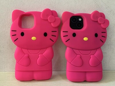 Foto 3 | Foto 3 | Funda Yjqyjh Bonita Caricatura 3d Silicona Gracioso Gato Iphone 15 Plus - Venta Internacional.