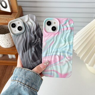 Foto 3 | Foto 3 | Funda De Teléfono Con Pliegues Ondulados En Forma De Agua Para Iphone 11 - Venta Internacional.