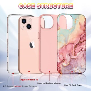 Foto 3 | Foto 3 | Funda De Teléfono Casefiv Compatible Con Iphone 13 De 6.1 Pulgadas 2021 - Venta Internacional.