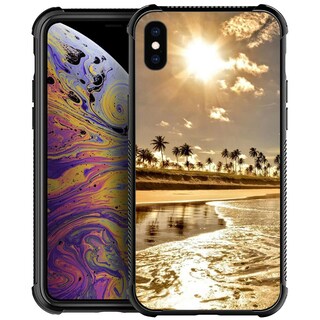 Foto 1 | Foto 1 | Funda De Teléfono Djsok Compatible Con Iphone Xs Gold Beach - Venta Internacional.