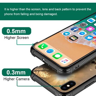 Foto 2 | Foto 2 | Funda De Teléfono Djsok Compatible Con Iphone Xs Gold Beach - Venta Internacional.