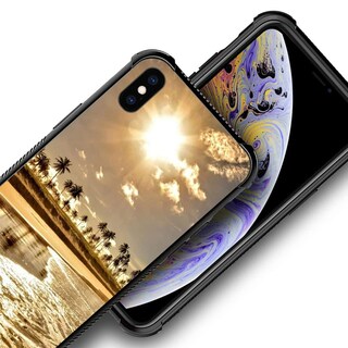 Foto 5 | Foto 5 | Funda De Teléfono Djsok Compatible Con Iphone Xs Gold Beach - Venta Internacional.