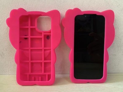 Foto 4 | Foto 4 | Funda De Teléfono Yjqyjh Bonita Silicona Con Dibujos Animados En 3d Para Iphone 12/13 Mini - Venta Internacional.