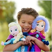 Muñeca De Peluche Frozen 2 Princesa Anna Elsa Reina De Las Nieves 40 Cm - Venta Internacional.