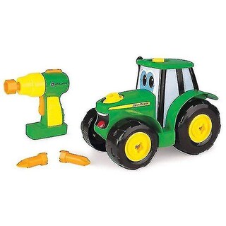 Foto 1 | Foto 1 | Tractor De Juguete John Deere Build-a-johnny Con Taladro A Batería - Venta Internacional.