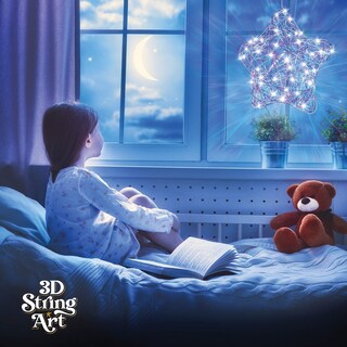 Foto 5 | Foto 5 | Kit De Manualidades Dan&darci Con Cuerdas Con Iluminación 3d Farol Con Forma De Estrella Para Niños - Venta Internacional.