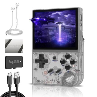 Foto 1 | Foto 1 | Consola De Juego Portátil Ewdgoes Rg35xx De 3.5 Pulgadas 64gb Blanca - Venta Internacional.