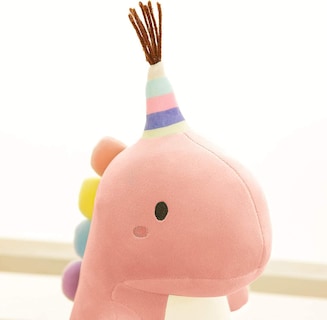 Foto 3 | Foto 3 | Muñeco De Peluche Ahlulu Con Bonito Dinosaurio De 20 Cm - Venta Internacional.