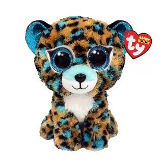Foto 2 | Foto 2 | Peluche Ty Beanie Baby Cobalt The Blue Leopard 15 Cm - Venta Internacional.