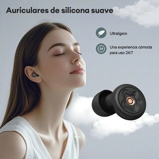 Foto 3 | Foto 3 | Tapones Para Oídos Belug Silicona Reducción De Ruido Negro