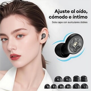 Foto 5 | Foto 5 | Tapones Para Oídos Belug Silicona Reducción De Ruido Negro