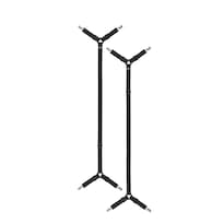 2 Pzs Correas Ajustables Para Sábanas Eo Safe Imports Esi-23369 Negro