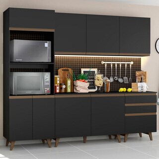 Foto 2 | Foto 2 | Cocina Integral Completa Modular Madesa Reims 250cm Negro 12