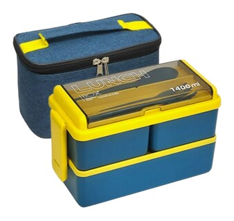 Foto 1 | Foto 1 | Lonchera Xtellar Apilable 1400 Ml Con Cubiertos