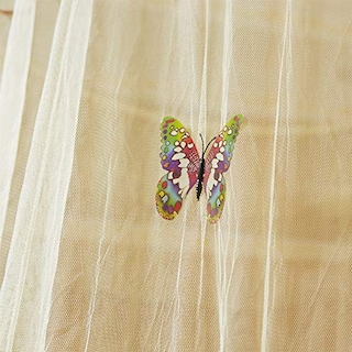 Foto 6 | Foto 6 | Cortina De Cama Con Toldo Redondo De Encaje Con Mosquitera Estilo Princesa - Venta Internacional.