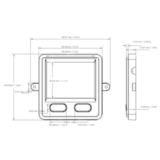 Foto 2 | Foto 2 | Touchpad Qiilu Usb Integrado Abs Integrado Con 2 Botones Para Computadora Portátil - Venta Internacional.