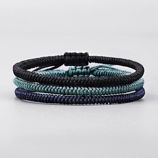 Foto 3 | Foto 3 | Pulsera Seibes Rope Hecha A Mano Ajustable Riqueza Y Prosperidad - Venta Internacional.
