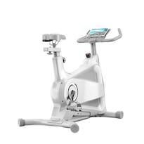 Bicicleta Spinning Fija Estatica Disco 8 Kg Cardio Fitness Blanco
