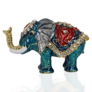 Foto 1 | Foto 1 | Caja De Abalorios Sevenbees Para Joyas Esmaltadas Con Forma De Elefante Pequeño - Venta Internacional.