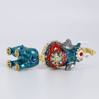 Foto 5 | Foto 5 | Caja De Abalorios Sevenbees Para Joyas Esmaltadas Con Forma De Elefante Pequeño - Venta Internacional.