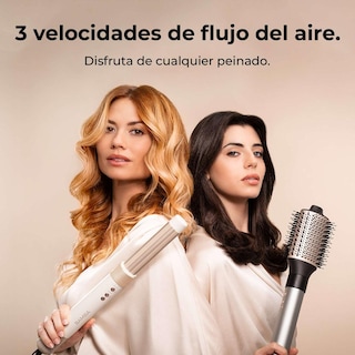 Foto 4 | Foto 4 | Cecotec Multiestilizador De Cabello Bamba Ceramiccare 8 En 1 Air Glam Champagne