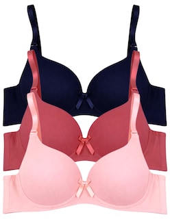 Foto 2 | Foto 2 | Paquete Con 3 Brasieres Push Up Aumenta Hasta 2 Tallas