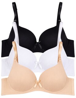 Foto 2 | Foto 2 | Paquete Con 3 Brasieres Push Up Tatys Fashion