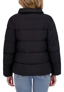 Foto 8 | Foto 8 | Dkny Chamarra Acolchada Para Mujer Con Cuello De Peluche Removible – Negra