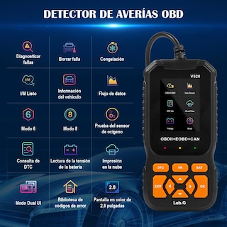 Foto 2 | Foto 2 | Profesional Scanner Lab.g Para Auto 35901 Códigos Avería Negro