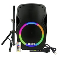 Bocina Amplificada Portátil 15'' Gecko GK-15