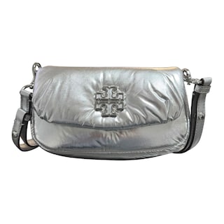 Foto 1 | Foto 1 | Bolsa Mini Crossbody Tory Burch Britten Plateado