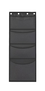 Foto 1 | Foto 1 | Organizador de Peluches Xtellar Colgante con 4 Compartimentos Negro