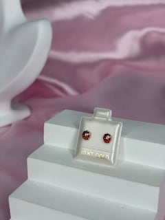 Foto 3 | Foto 3 | Broqueles De Oro 10k - Aretes De Catarina Mini Inflada