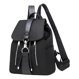 Foto 1 | Foto 1 | Mochila Antirrobo De Moda Para Mujer Pequeña Y Práctica Eo Safe Imports Esi-23417 Negro