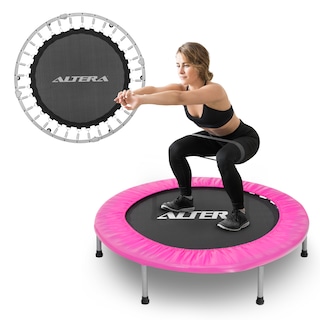 Foto 1 | Foto 1 | Mini Trampolín Altera Rosa para Ejercicio Fitness 40 Pulgadas